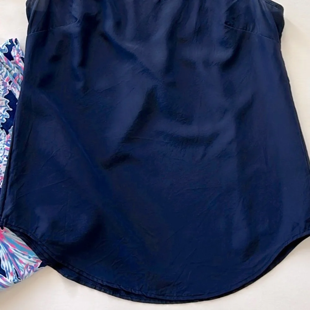 Lilly Pulitzer Alyssa Silk Tank - Picture 3 of 8